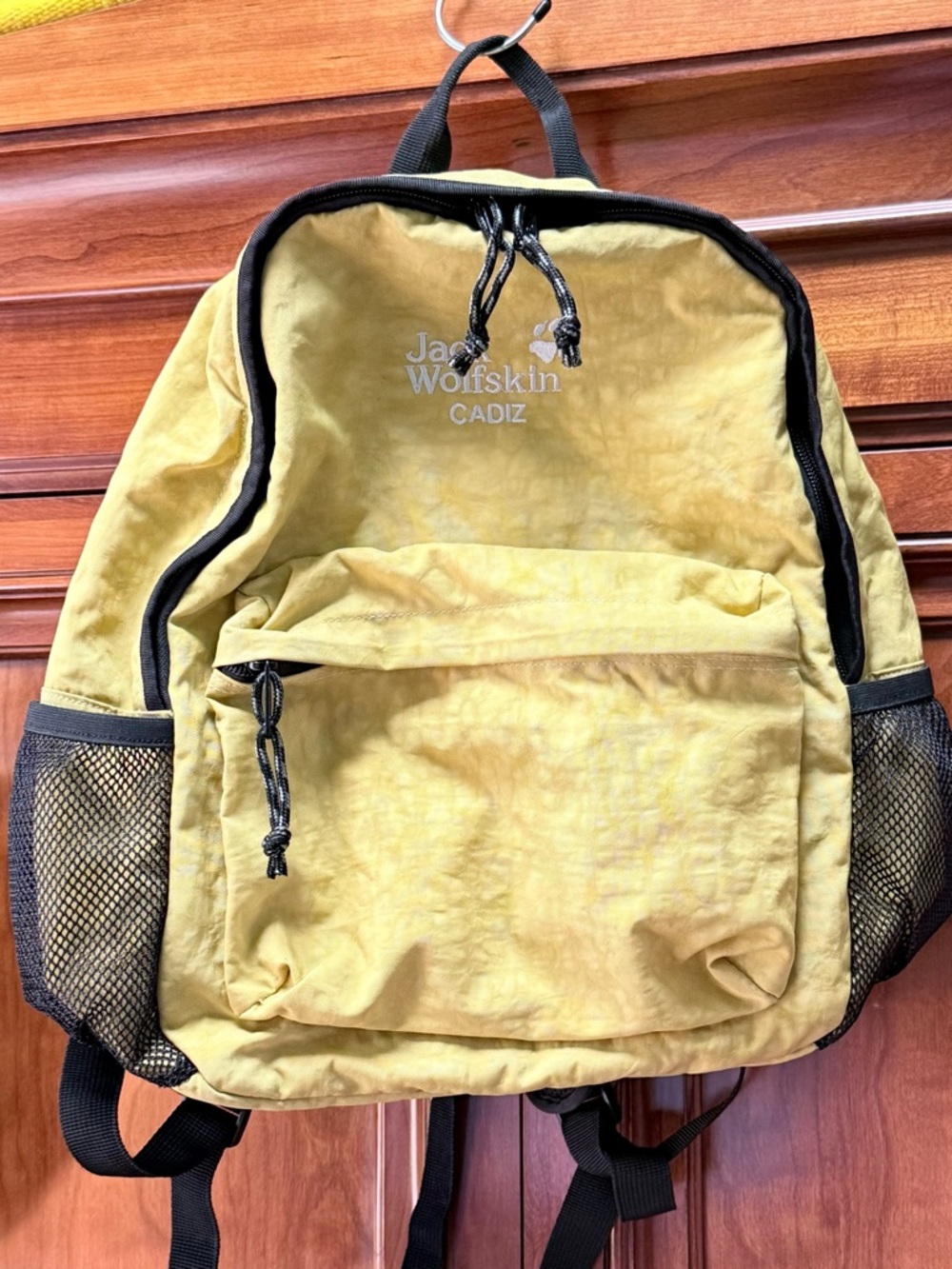 Jack Wolfskin Cadiz Yellow and Black Men's Backpack